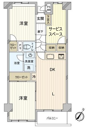 間取図(平面図)