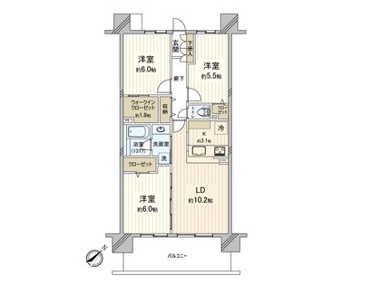 間取図(平面図)