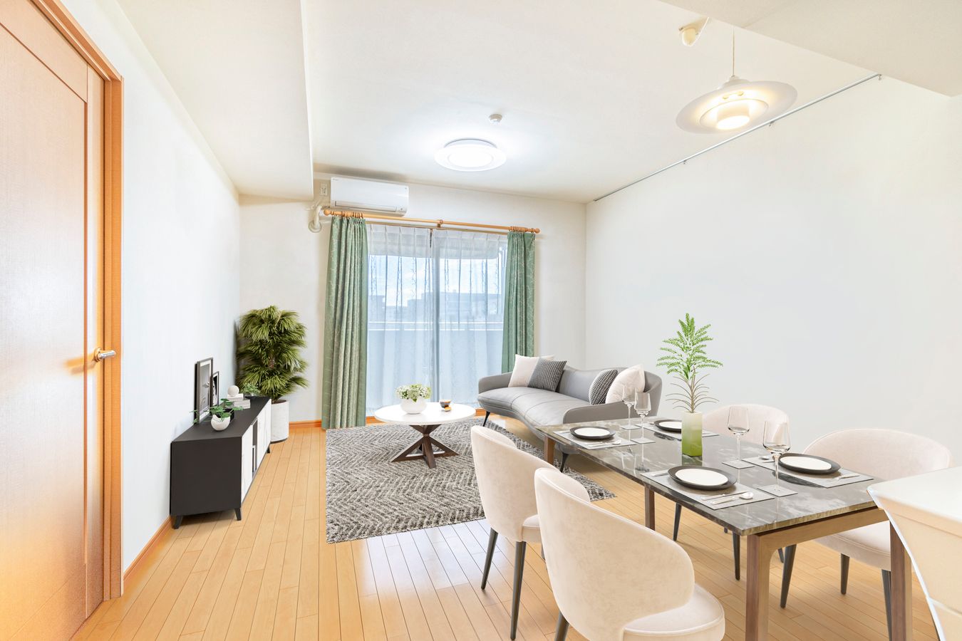 ロイヤルシャトー幕張本郷フロントスクエア リビング リビング