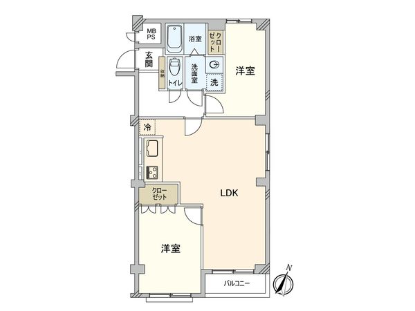 NICハイム行徳第3 間取図(平面図)