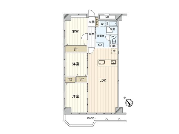 行徳アーバンライフ 間取図(平面図)