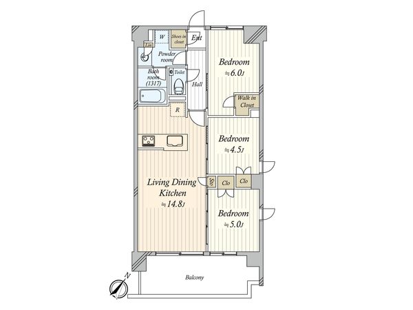 プレシス市川行徳ブライトテラス 玄関