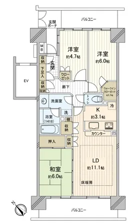 間取図