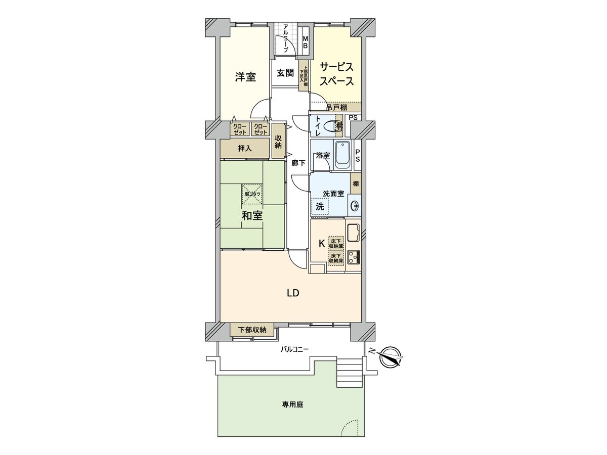 間取図(平面図)