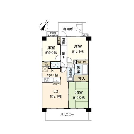 間取図(平面図)