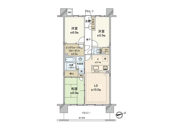 間取図(平面図)