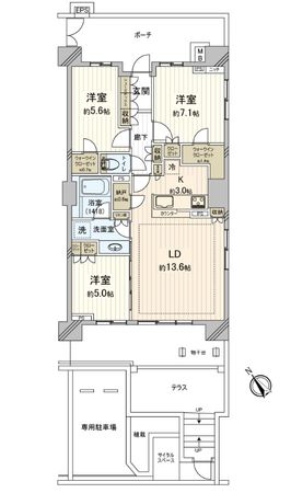 間取図(平面図)