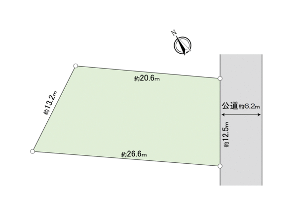 長浦駅前１丁目　売地 地形図