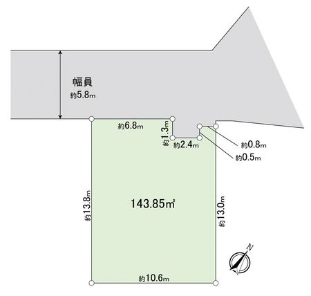 宮崎町　土地 地形図