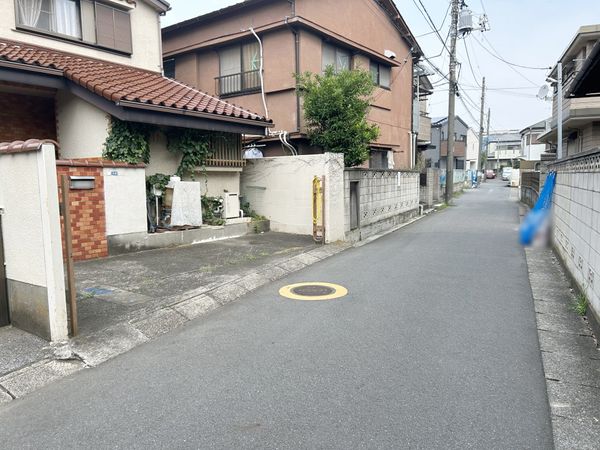 市川市高石神 土地 前面道路含む外観 市川市高石神 土地 前面道路含む外観