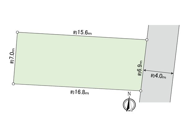 市川市高石神 戸建 区画図 市川市高石神 戸建 区画図