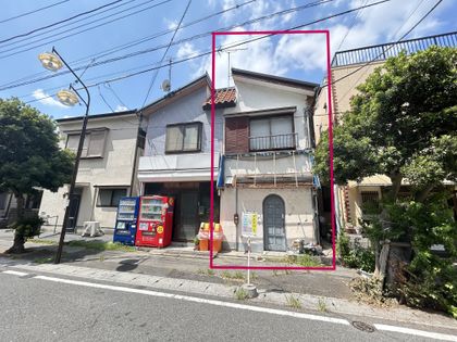 市川市鬼高2丁目 店舗付き住宅 外観