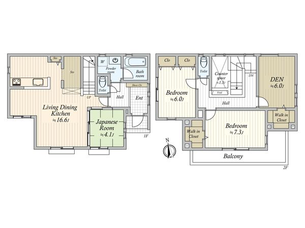 間取図(平面図)