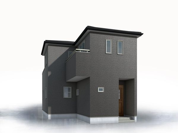 市川市原木4丁目新築戸建 1号棟 外観パース図 市川市原木4丁目新築戸建 1号棟 外観パース図