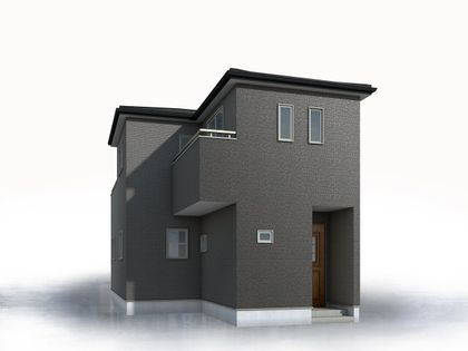 市川市原木4丁目新築戸建 1号棟 外観パース図