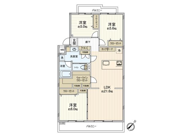間取図(平面図)