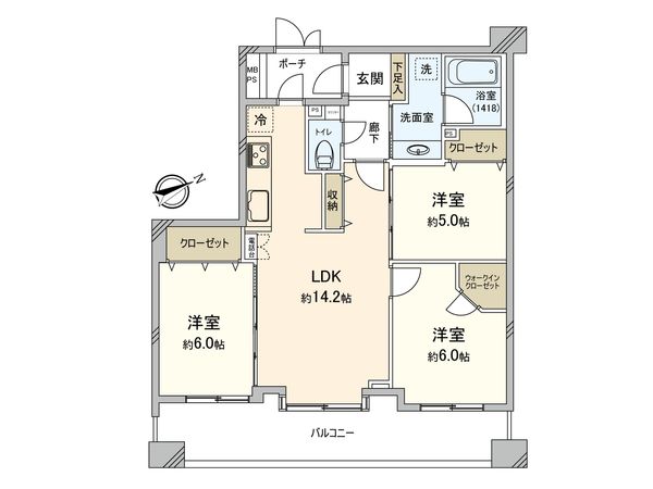 間取図(平面図)