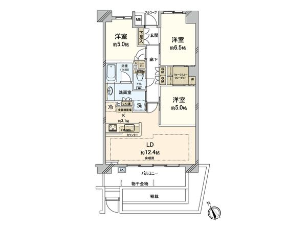 間取図(平面図)