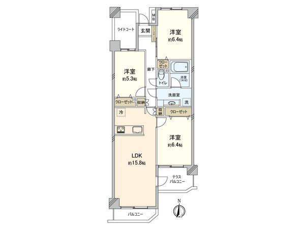 間取図(平面図)