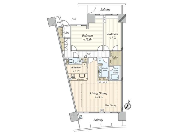 パークハウス プレシア 間取図(平面図) パークハウス プレシア 間取図(平面図)