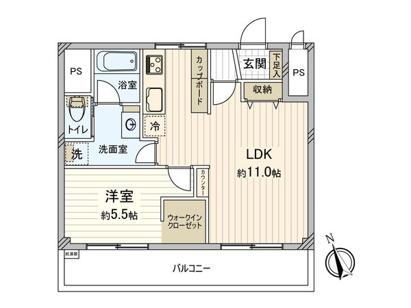西船橋永谷マンション 間取図(平面図) 間取図(平面図)