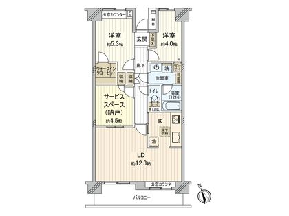 間取図(平面図)