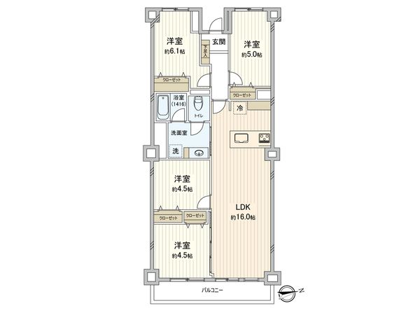 間取図(平面図)