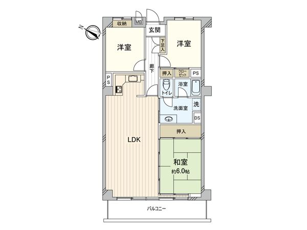 原木キャピタルコータース 間取図(平面図) 原木キャピタルコータース 間取図(平面図)