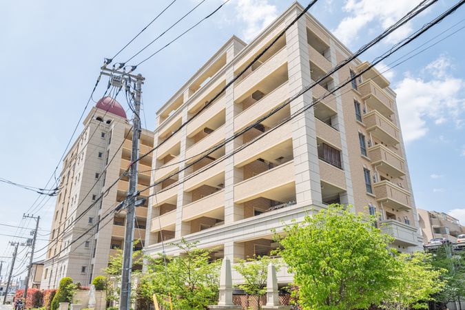 グランシティユーロレジデンス原木中山 外観