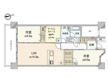 間取図(平面図)