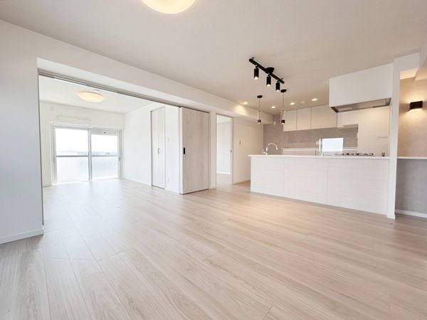 市川藤マンションNo.5 リビング