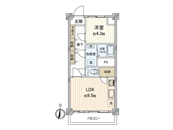 西船橋永谷マンション 間取図(平面図) 西船橋永谷マンション 間取図(平面図)