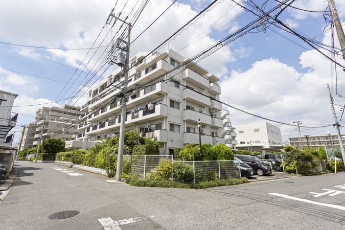 三協原木中山駅前ハイツ 外観 三協原木中山駅前ハイツ 外観