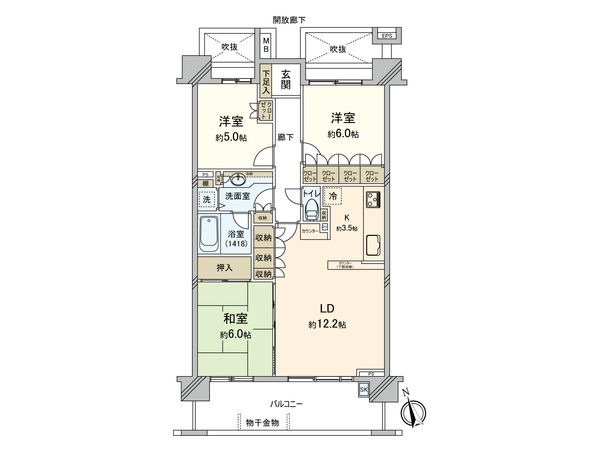 西船橋駅前パークホームズ 間取図(平面図) 西船橋駅前パークホームズ 間取図(平面図)