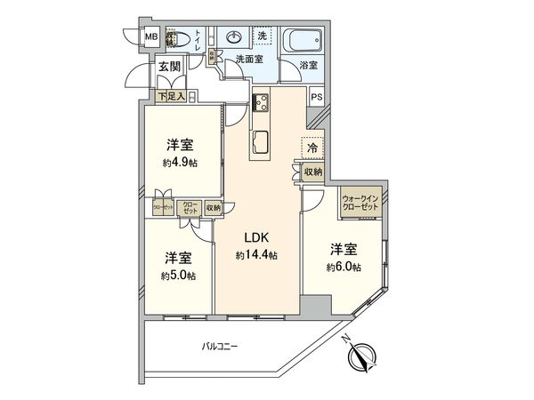 間取図(平面図)
