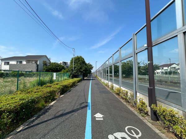 市川市八幡6丁目 土地 前面道路含む外観 前面道路含む外観