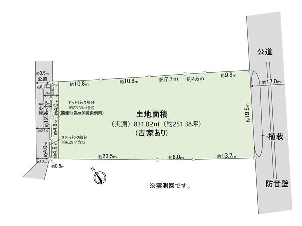 市川市八幡6丁目 土地 区画図 市川市八幡6丁目 土地 区画図
