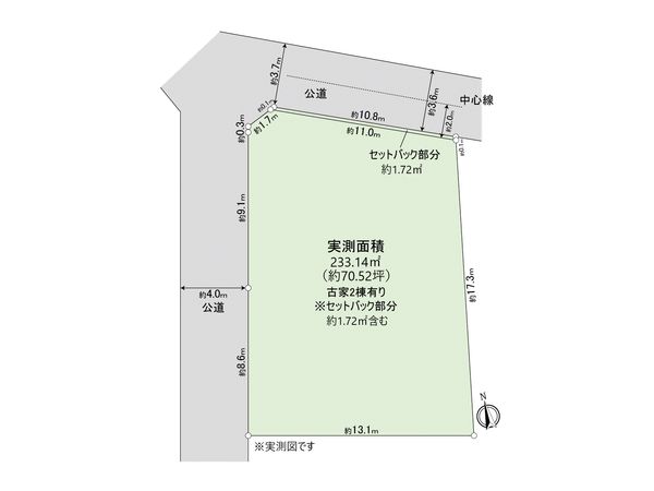 市川市曽谷2丁目 土地 区画図 市川市曽谷2丁目 土地 区画図