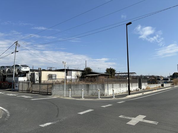 市川市北方町4丁目 土地 前面道路含む外観 市川市北方町4丁目 土地 前面道路含む外観