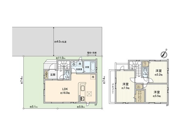 間取図(平面図)