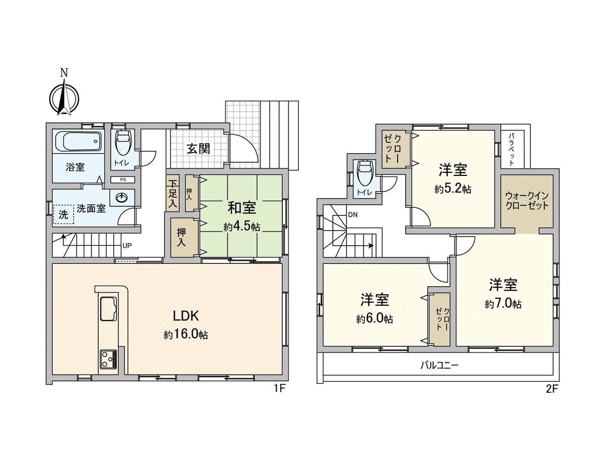 間取図(平面図)