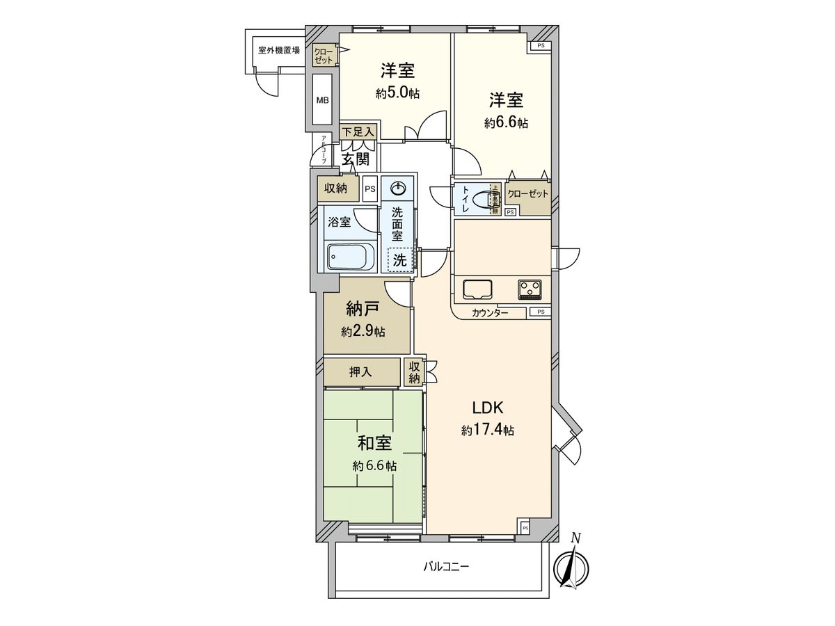 間取図(平面図)