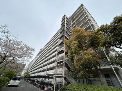 市川パークハイツ B棟 外観