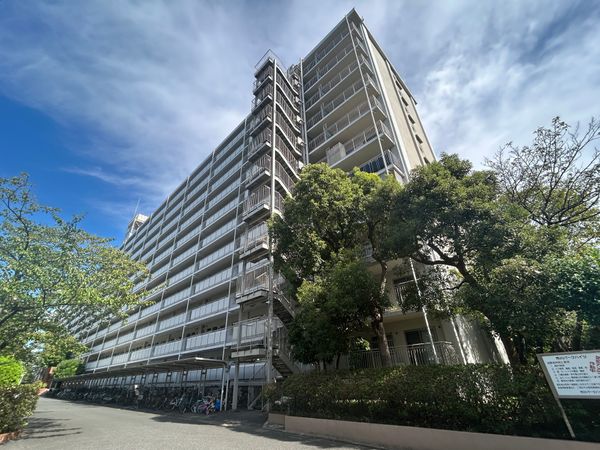 市川パークハイツ B棟 外観 市川パークハイツ B棟 外観