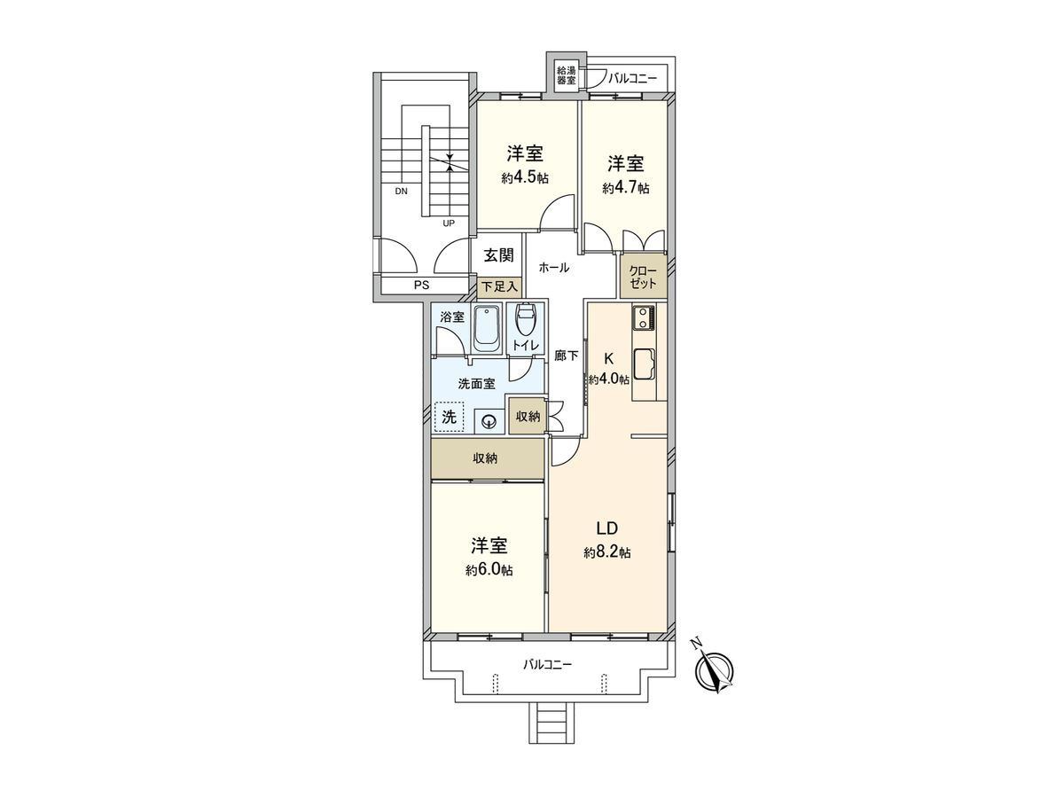 間取図(平面図)