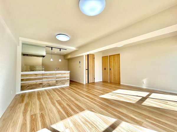 市川グリーンハイツ D号棟 リビング