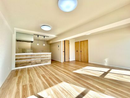 市川グリーンハイツ D号棟 リビング