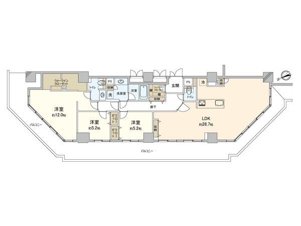 本八幡キャピタルタワー 間取図(平面図) 本八幡キャピタルタワー 間取図(平面図)