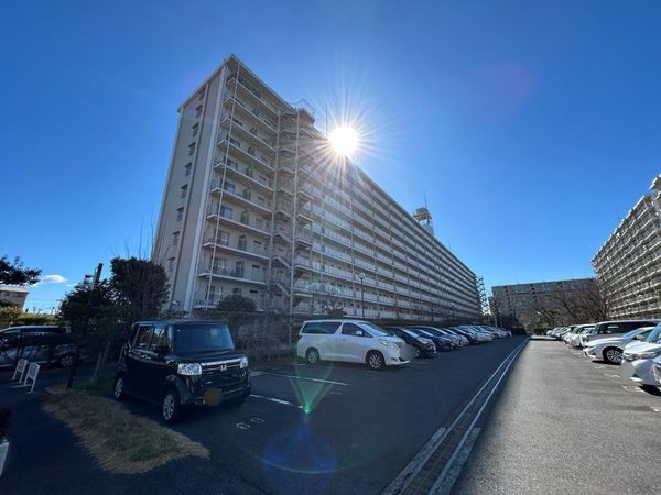 市川パークハイツ B棟 外観 市川パークハイツ B棟 外観