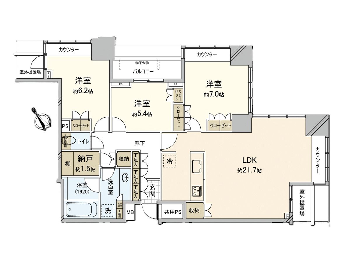 間取図(平面図)